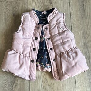 Joe's Jeans Pink Puffer Vest for Kids